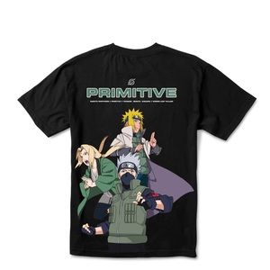 Naruto shippuden primitive shirt Hokages Minato Tsunade Kakashi 🔥✅